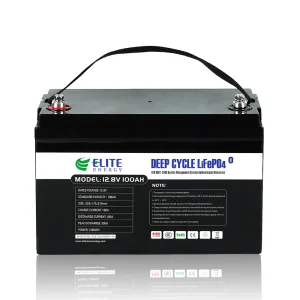 Bateria Pack de Armazenamento de Li-ion de Alta Densidade Elite LiFePO4 12V 100 200 300 400ah Bateria de Íon de Lítio para Uso Marinho
