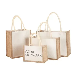 Eco Biodegradable Jute Tote Bag