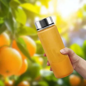 Protein Powder Shaker Reusable Classic 500ml Transparent Plastic Tritan Water Bottle