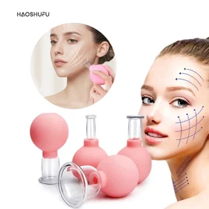 Custom Silicone Anti Cellulite Cupping Cups Massage Vacuum Suction Facial Cupping Therapy Massager