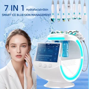 7 in 1 Smart Ice Blue Plus Hydra Microdermabrasion Hydrodermabrasion Water Peel Facial Machine Hydra Skin Hydro Aqua Peel
