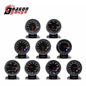 Wholesale 60mm Car Modifications Gauge With Alarm Function White Or Amber Backlight 620 Suppliers, Supplier