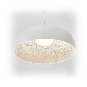 Vintage French Resin Chandelier Dining Room