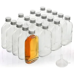 Mini Glass Flask Liquor Bottles