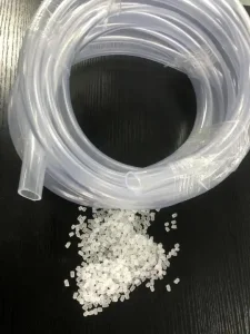 مصنع مركبات PVC حبيبات بلاستيكية زرقاء من PVC لغطاء الكابلات ومواد العزل