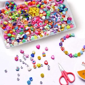 480PCS Polymer Clay Beads Kit