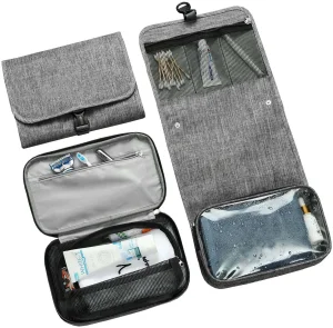 Portable Cosmetic Hanging Makeup Organizer Travel Toiletry Bag for Men/Women