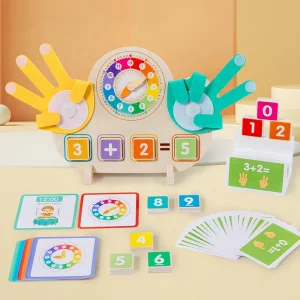 Wooden Montessori Math Toy for Toddlers