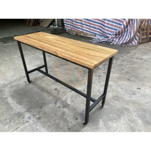 Wood Panel Dining Table