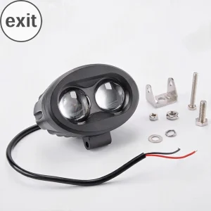 Blue Spot Light 10-30V 20W Vehicle Safety &amp; Directional Warning