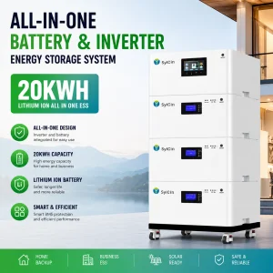 5kwh 20kWh LiFePO4 Energy Storage System All in One ESS Battery and Inverter Combo for Residential Commercial Backup Power