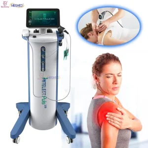 Ifc Tens EMS Electrotherapy Electromagnetic Shockwave Therapy Ultrasound Machine Physiotherapy