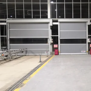 New Product Industrial PU Electric High Speed Automatic Rolling Shutter PVC Insulated Explosion Proof Fast Roller High Speed Doors