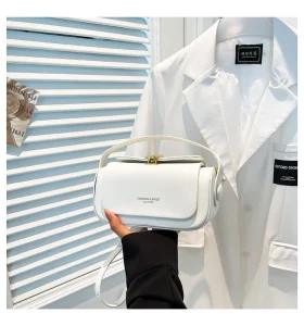 Luxury Retro Crossbody Shoulder Bag New Stylish Small Square Bag for Women Single for All Seasons-Summer Winter Autumn Spring