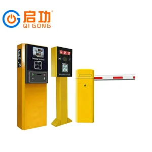 High-Speed Vehicle Access Gate with Parking Ticket System