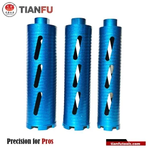295mm Broca de núcleo de diamante seca de cara plana para concreto con 5/8-11 rosca