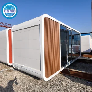 Expandable Double Wing Industrial Design 40FT Container Home 2 Bedroom Prefab House Balcony 1 Year Warranty Farmhouse Home Bar