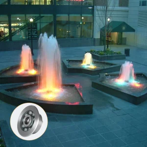 Stainless Steel Fountain Ring