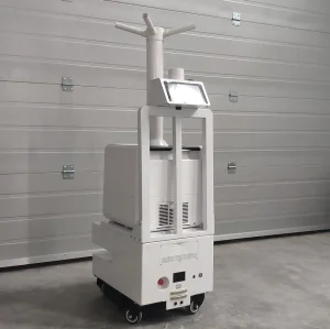 Robô de Desinfecção (Versão Atomizadora Inteligente): Pulverização Automática Móvel, Esterilização e Desinfecção de Alta Eficiência, Cenários Flexíveis