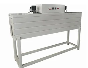 Electrical Shrink Tunnel Wrapping Machine For Heat Shrink Labeling For Empty Cups Plastic Bottles Tapes Glass Jars Metal Tins