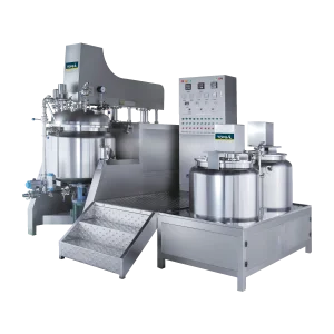 Factory Price Cosmetic Hand Body Lotion Mixer Machine Emulsifier Machine Cosmetics Production Equipment