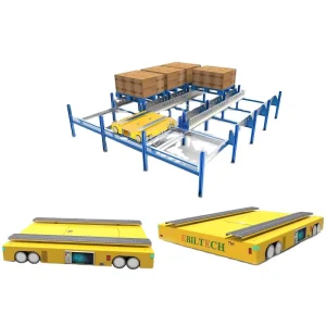 Intelligent AS/RS System Stacker 4 Way Shuttle