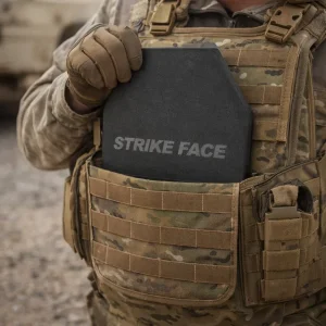 Lightweight 2.8kg Level IV Alumina Ceramic PE Single-Curved Tactical Armor Plates