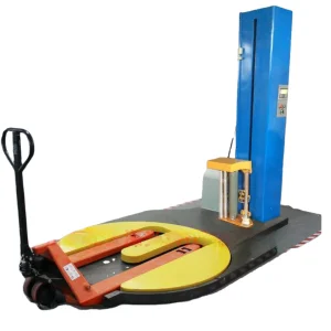 Pallet Shrink Wrap Machine Wrapper With Scale