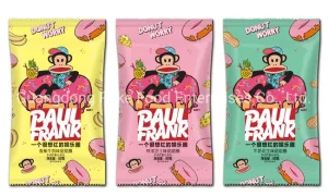 Bolas de Milho Assadas Anéis de Milho Palitos de Milho Snacks Extrudados com Baixo Fat,100% Não Frito, Snacks Mais Saudáveis com Embalagem de Tubo em Saco a Granel (Certificações HACCP/BRC/ISO/HALAL/FDA)
