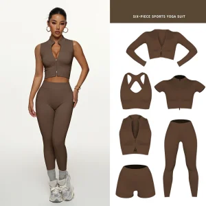6-Piece Yoga Set