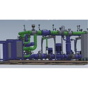 Stainless Steel Industrial Desalination Plants Heat Exchanger Unit