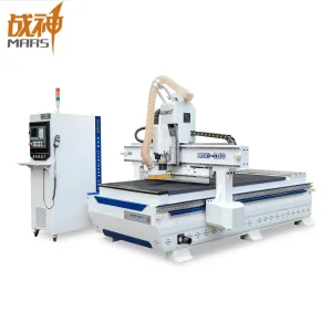 Mars S100 4'x8' CNC Machine 3/4/5 Axis Auto Tool Changer Linear Type Atc 3D Metal CNC Router Rotary Axis 1530 1325 China Factory Price