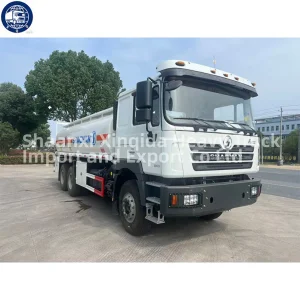Customizable Extended Cab Hydraulic Suspension Design Shacman F3000 6X4 Oil Tank Truck