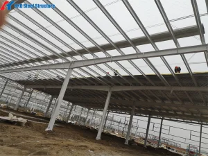 Prefabricated Large Span Steel Structure Shopping and Super Market Building
