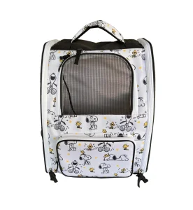 Mochila de Transporte para Animais de Estimação para Cães Pequenos, Gatos, Mochila para Carregar Animais de Estimação