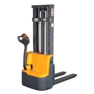 Electric Stacker with Intuitive Standard Handle for Pedestrian Operation