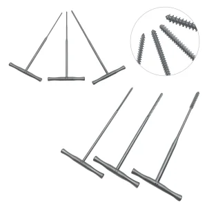 T Type Tap Cortical Cancellous Locking Bone Screw Tapping Bone Screw Drill Pliers Thread Forceps