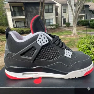 High Performance Nubuck Leather Retro 4 Basketball Shoes Men Fashion Sneakers