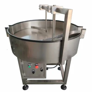 High Quality Manufacturer'S Export Round Rotary Turntable Plastic Bottle Unscrambler Table