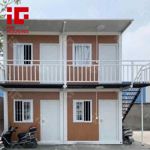 Two-Floor Modular Flat-Pack Container Office and Worker Accommodation for Mining Camp