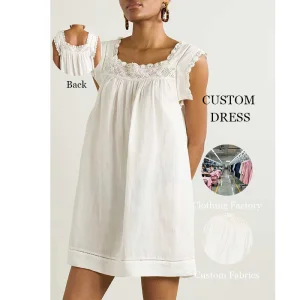 Girls Maxi Dress White