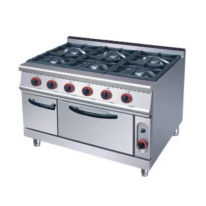 Commercial Stainless Steel Restaurant Kitchen Stove Gas Range Oven