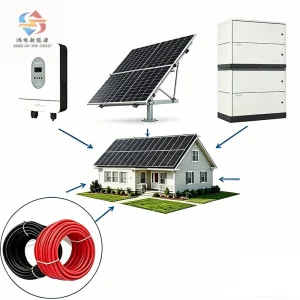 Safe Solar Power System with Automatic Voltage Regulation for Data Center