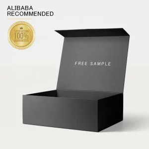 Custom Logo Luxury Box Magnetic Closure Lid Paper Rigid Cardboard