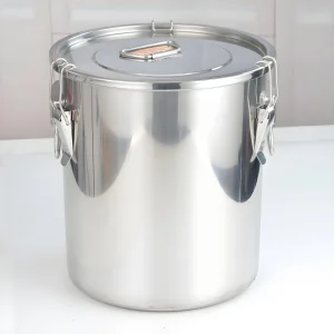 Extra-Large Stainless Steel Stock Pot with Ergonomic Handles