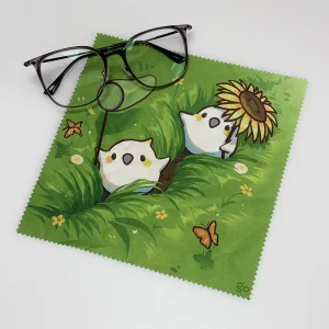 Wholesale Large Printed Blank Sublimation Microfibre Personalized Custom Logo Microfiber Eyeglass Cleaning Cloth With Logo