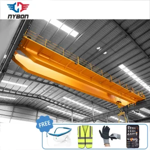 Electric 20ton 50ton 100ton Double Girder Overhead Traveling Crane with Hook
