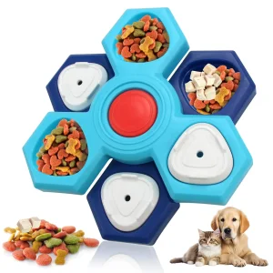 Pet Bowl Cat Slow Food Bowl Pet Puzzle Pet Training New Dog Bowl Slow Food Dog Plate