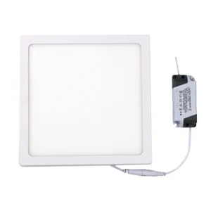 Low Price LED Slim Panel Light Plastic Housing Flush Mount LED square Panel Light