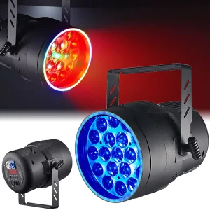 Zoom LED PAR Lights 19*15W RGBW 4in1 PAR Can Stage Light Disco Party Bar KTV Effect DJ Lighting